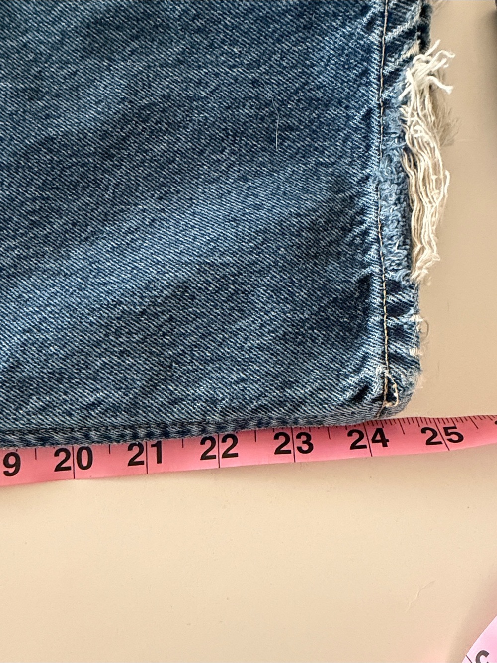 Agolde High-Rise Straight Crop Jeans in Medium Blue Wash - Picture 4 of 8